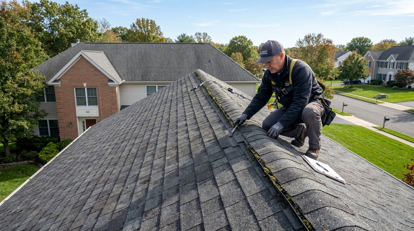 Infographic showing expected roof lifespan by material in New Jersey climate