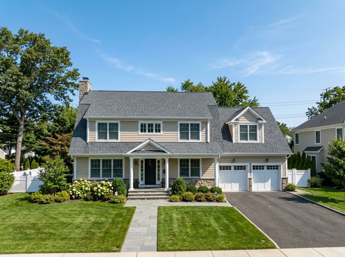 Quality roofing installation on a home in Raritan NJ