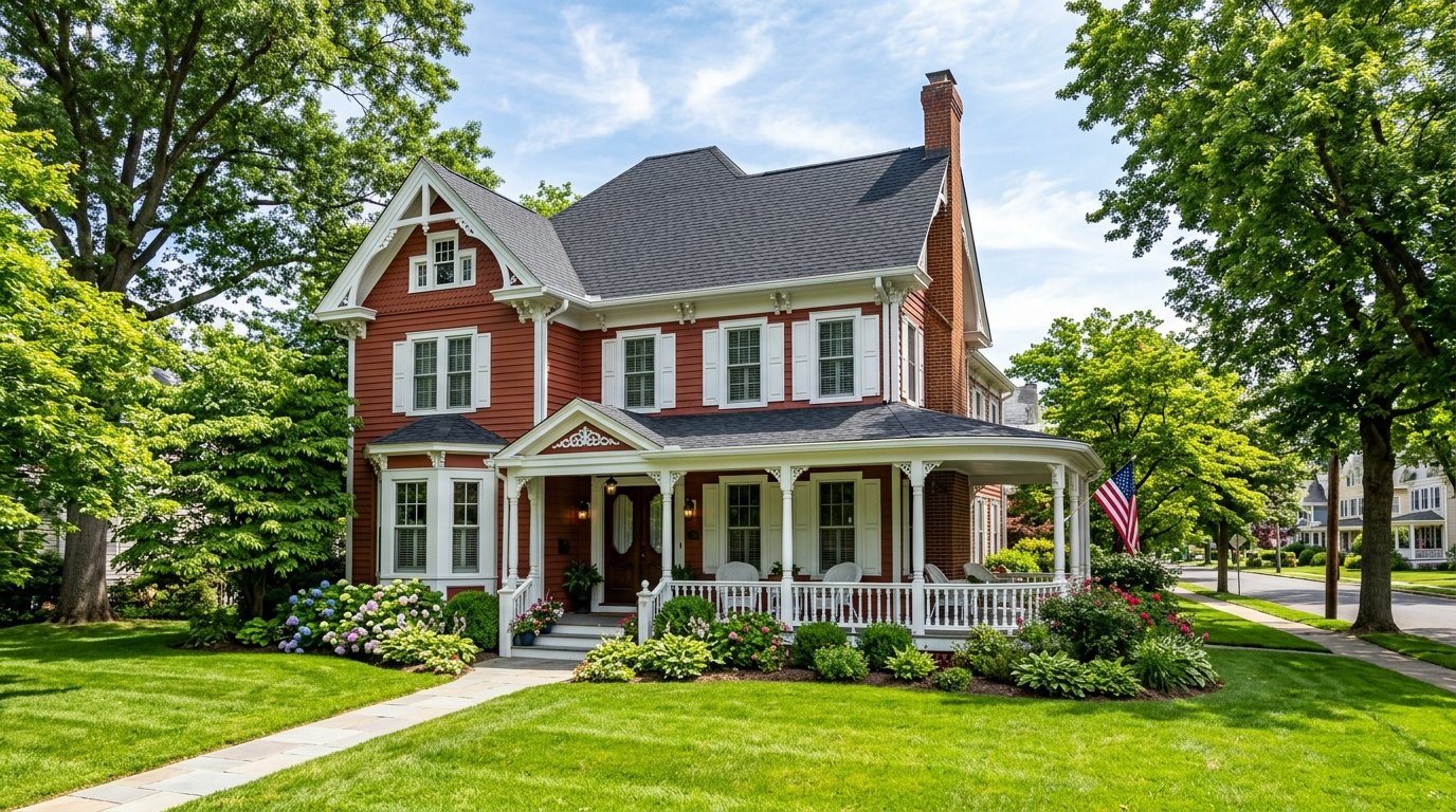 Historic Victorian copper valley and dormer repair in Somerville, NJ